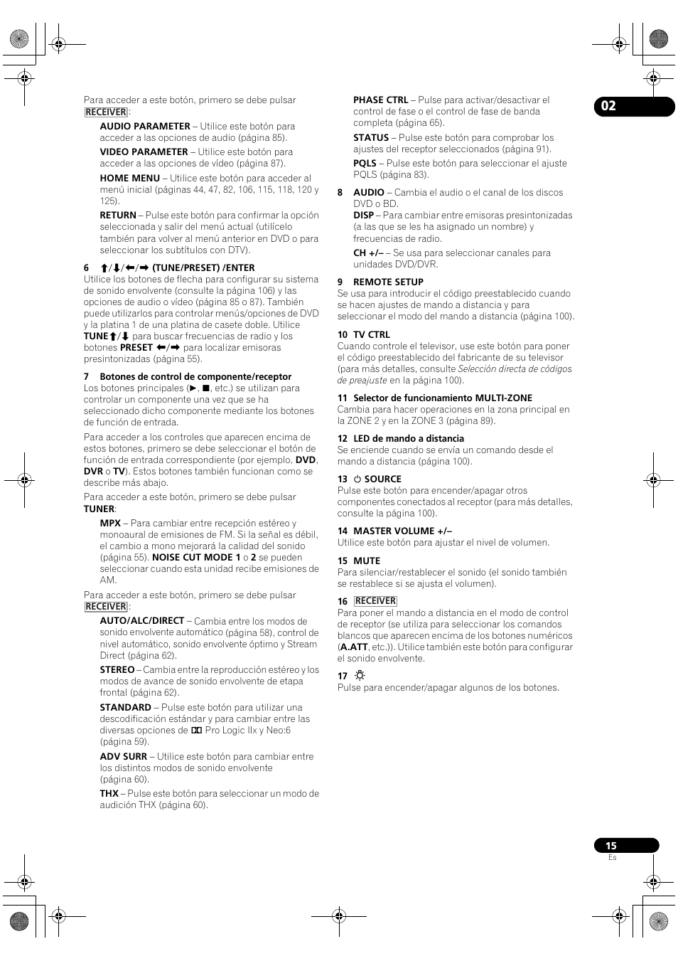 Pioneer SC-LX72 User Manual | Page 15 / 146