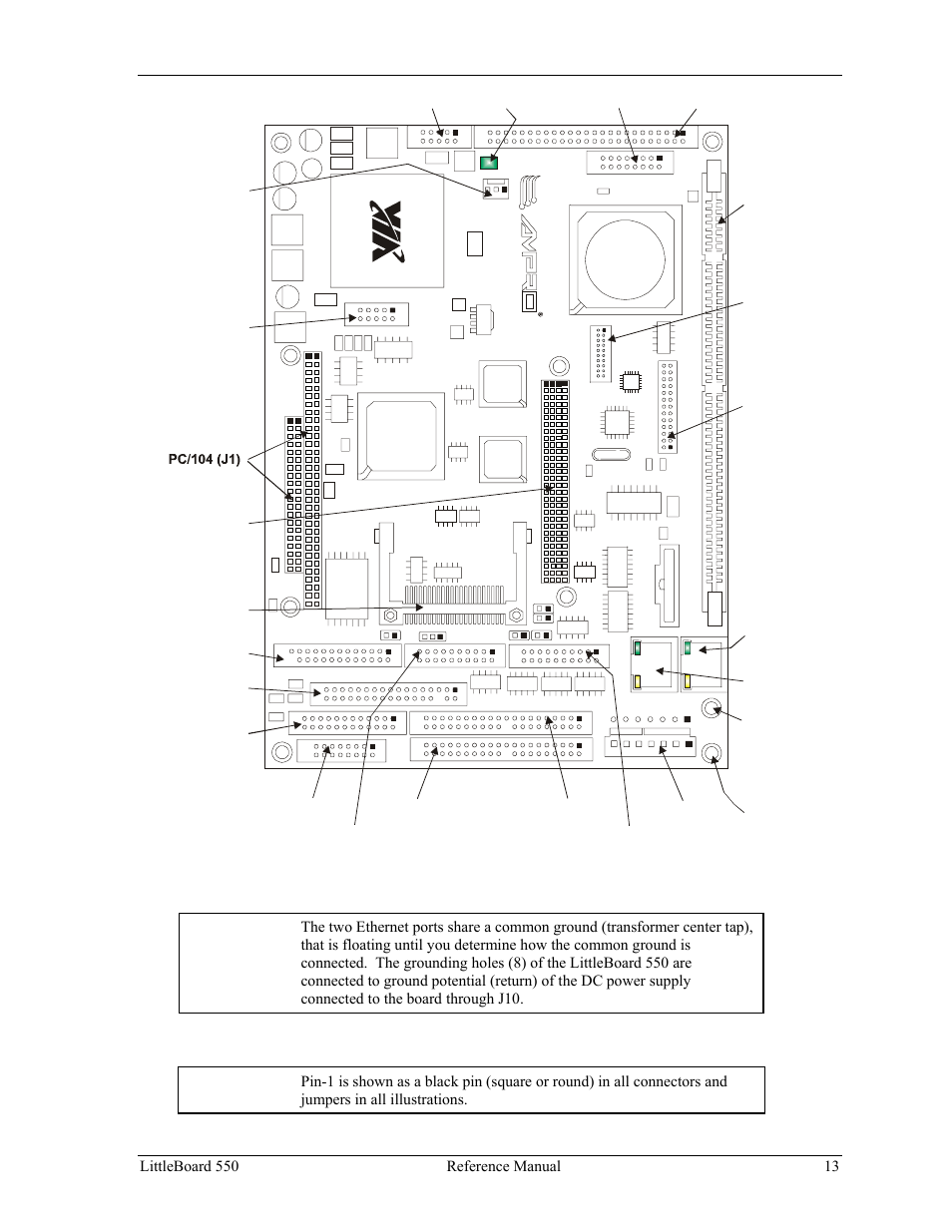 Ampro Corporation Single Board Computer Littleboard 550 User Manual | Page 19 / 100