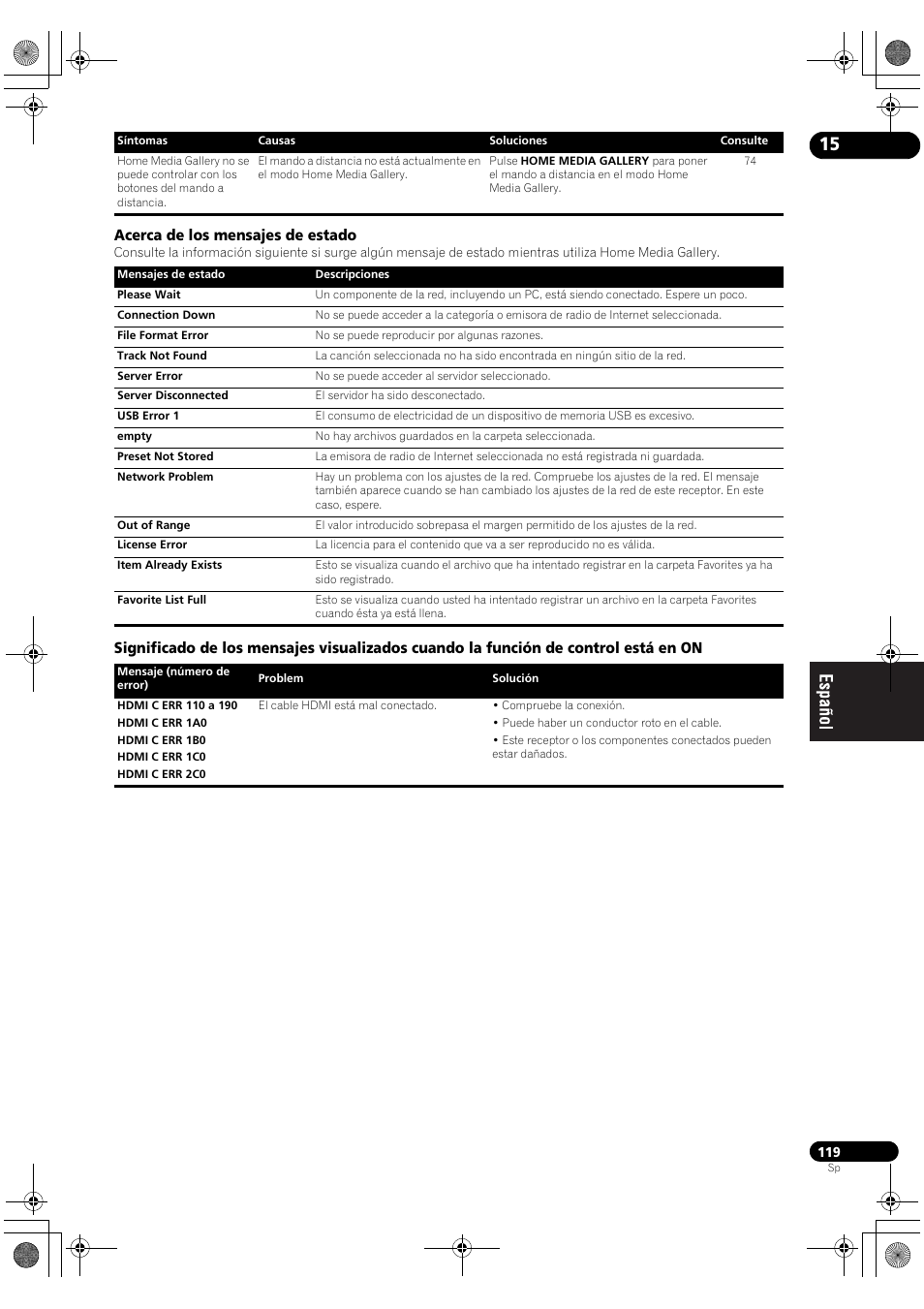Pioneer SC-LX71 User Manual | Page 119 / 134