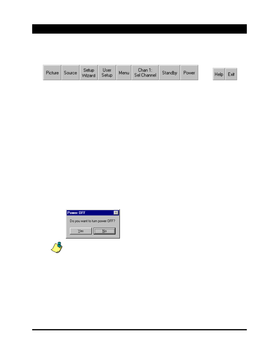 Menu system | Ampro Corporation DLP 5200 User Manual | Page 21 / 58