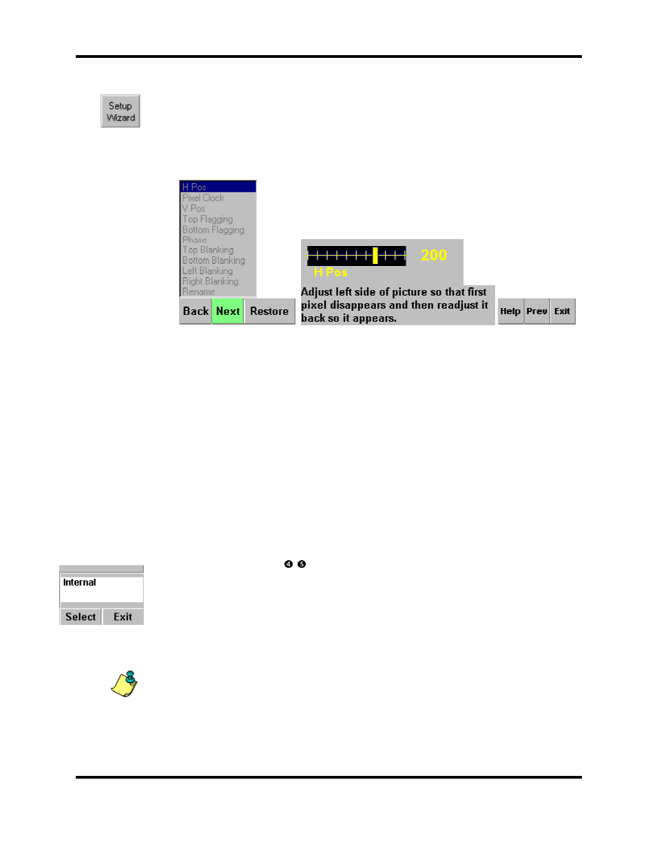 Setup wizard command | Ampro Corporation DLP 5200 User Manual | Page 25 / 58