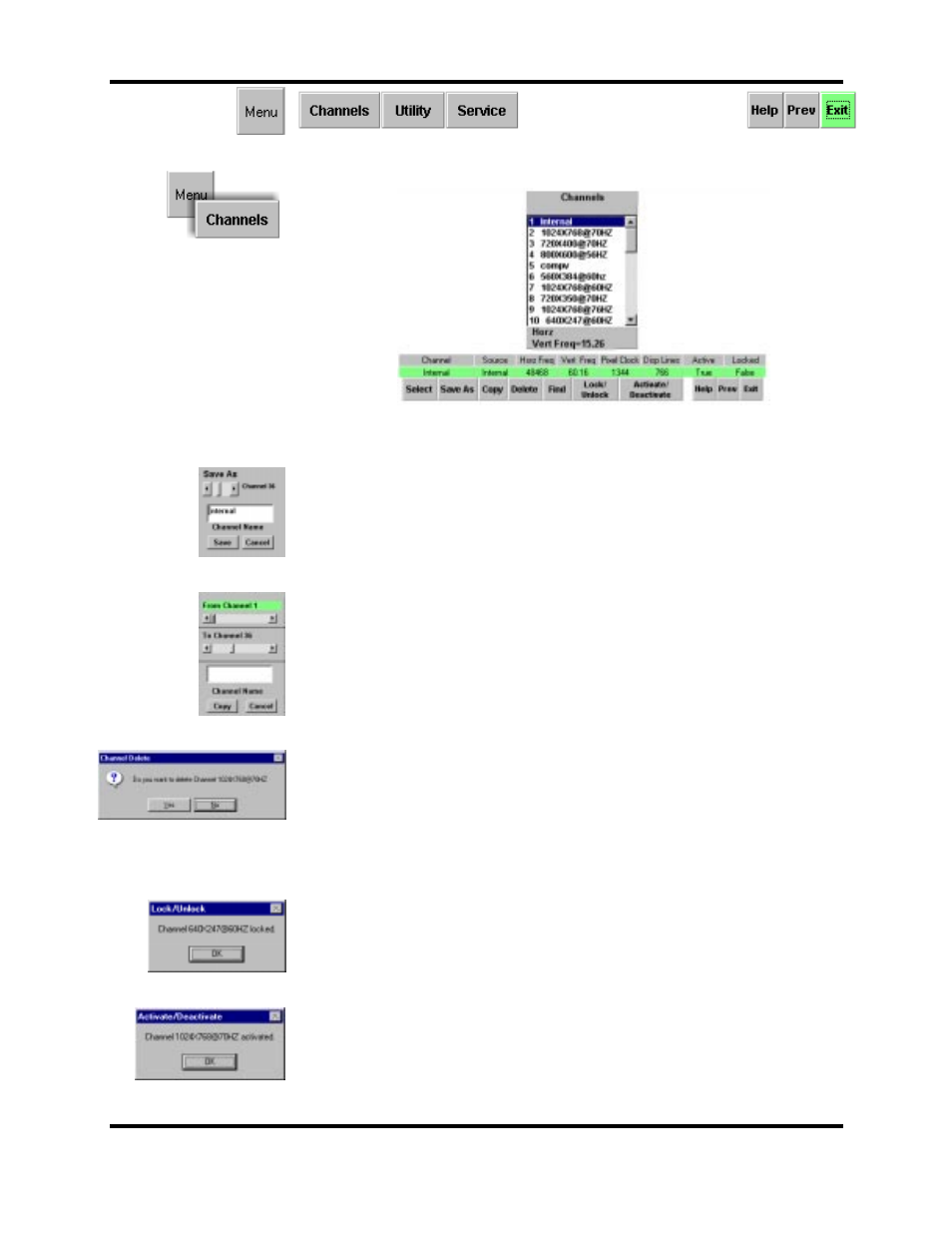 Menu command | Ampro Corporation DLP 5200 User Manual | Page 29 / 58