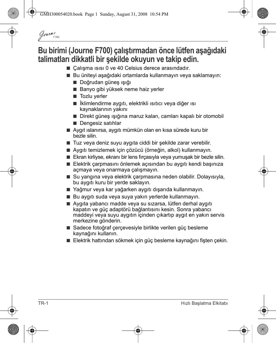 Toshiba JOURNE F700 User Manual | Page 120 / 138