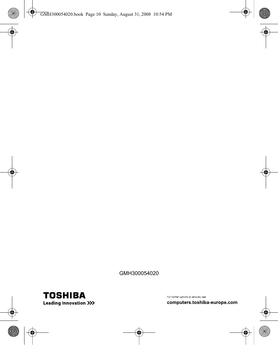 Toshiba JOURNE F700 User Manual | Page 138 / 138