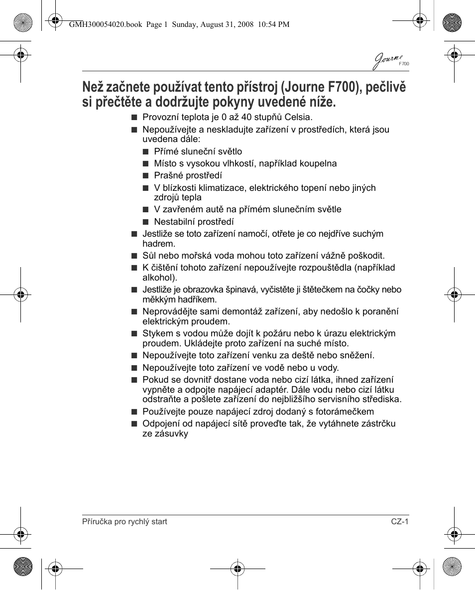 Toshiba JOURNE F700 User Manual | Page 21 / 138