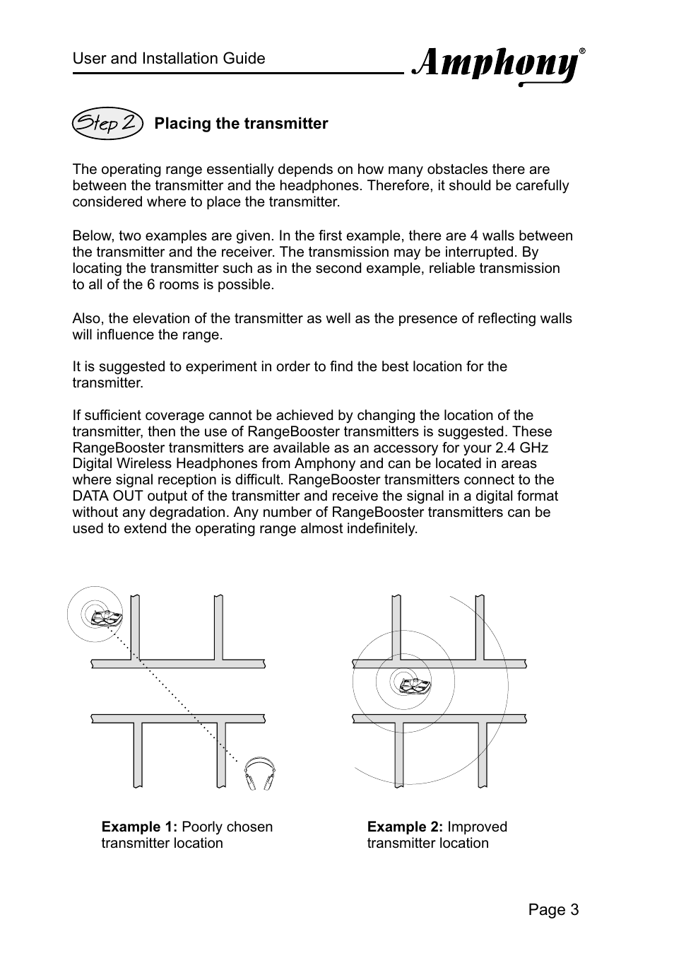 Step 2 | Amphony 2000 User Manual | Page 4 / 12