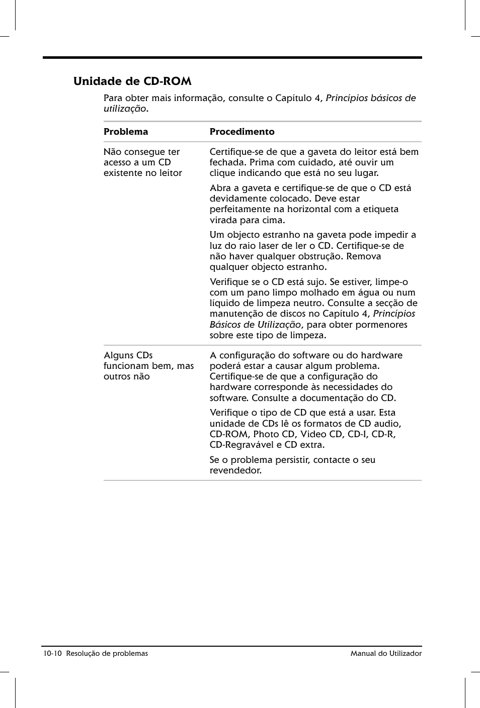 Unidade de cd-rom | Toshiba Satellite 2610 User Manual | Page 153 / 221