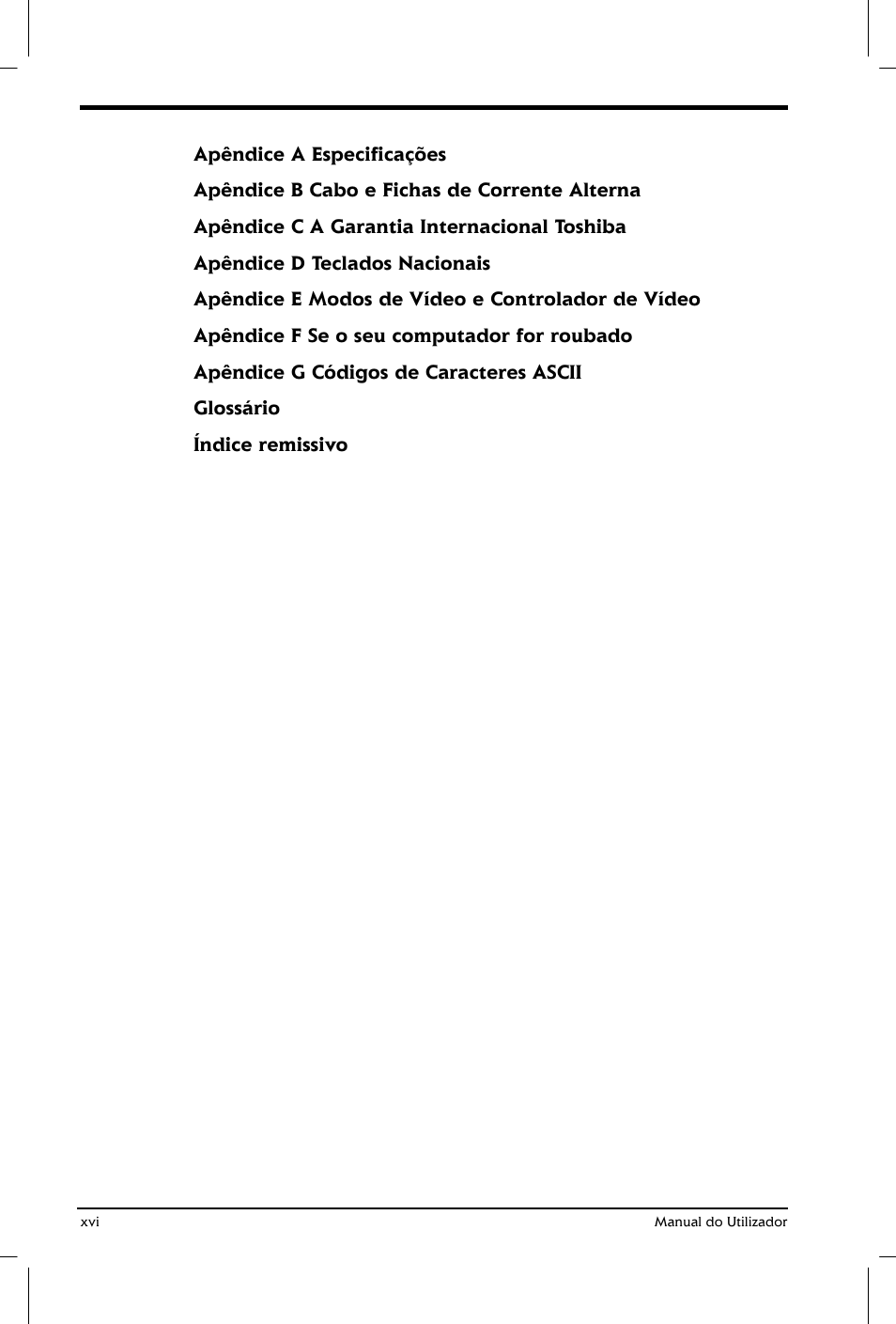 Toshiba Satellite 2610 User Manual | Page 16 / 221