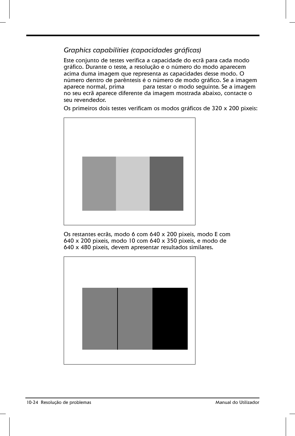 Graphics capabilities (capacidades gráficas) | Toshiba Satellite 2610 User Manual | Page 167 / 221