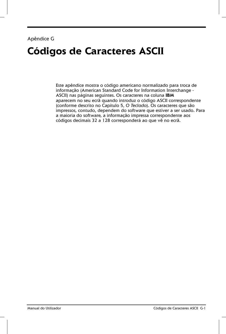 Códigos de caracteres ascii | Toshiba Satellite 2610 User Manual | Page 195 / 221