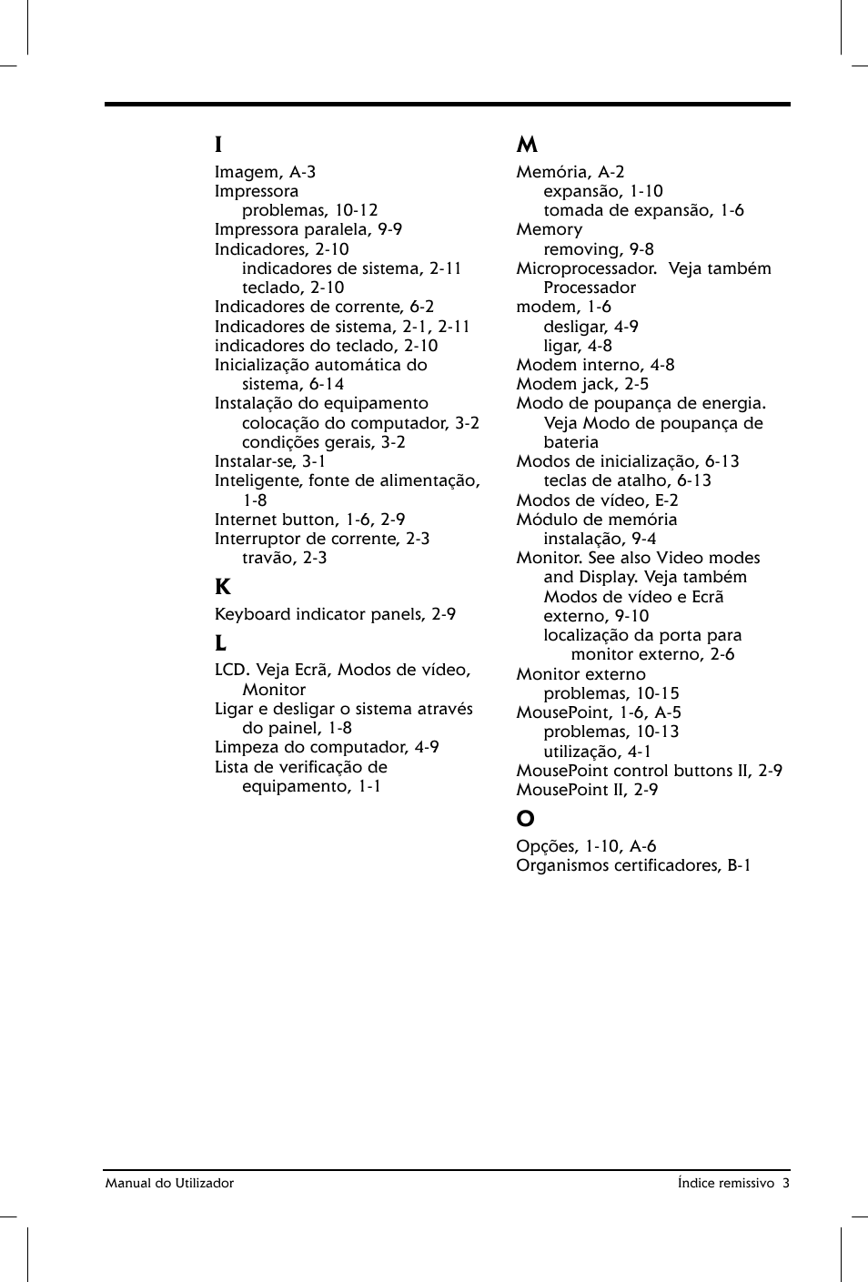 Toshiba Satellite 2610 User Manual | Page 218 / 221