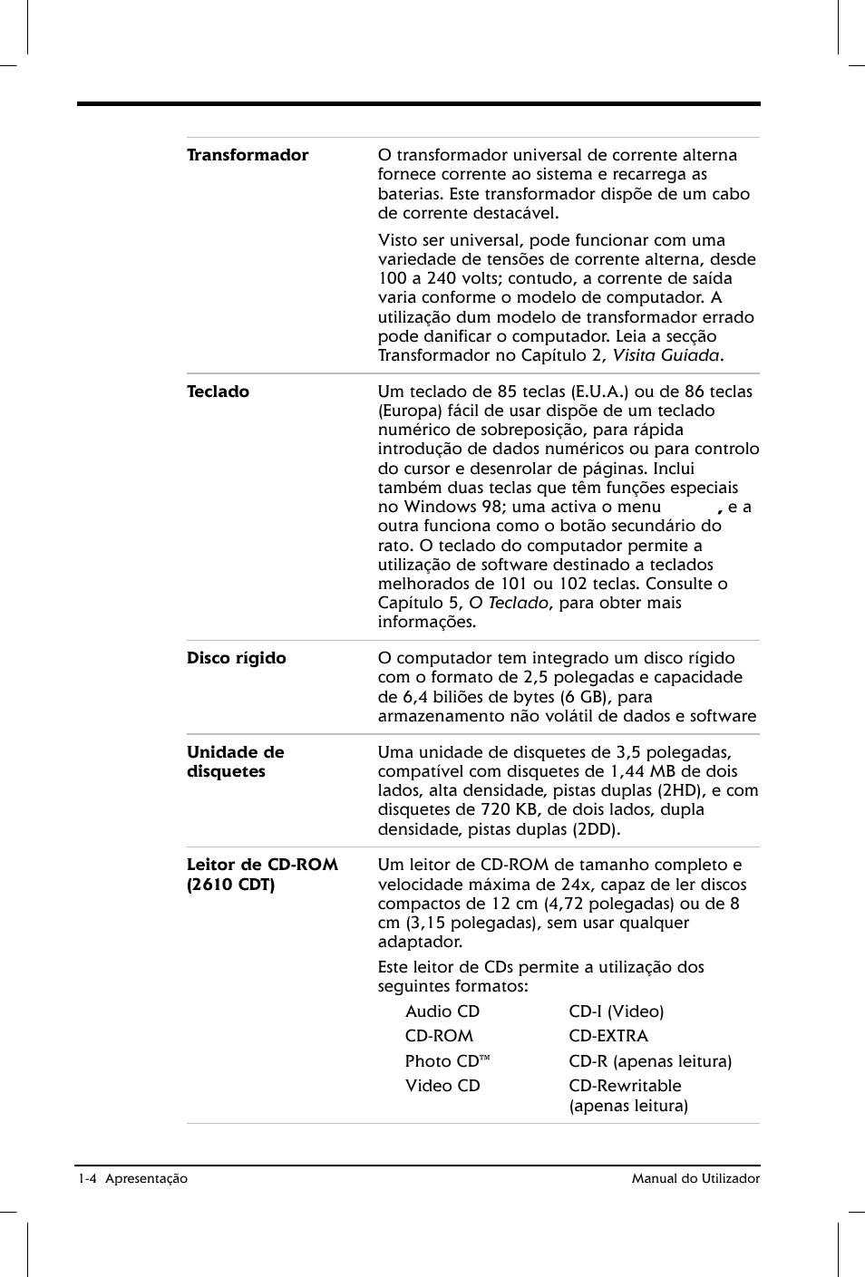 Toshiba Satellite 2610 User Manual | Page 23 / 221