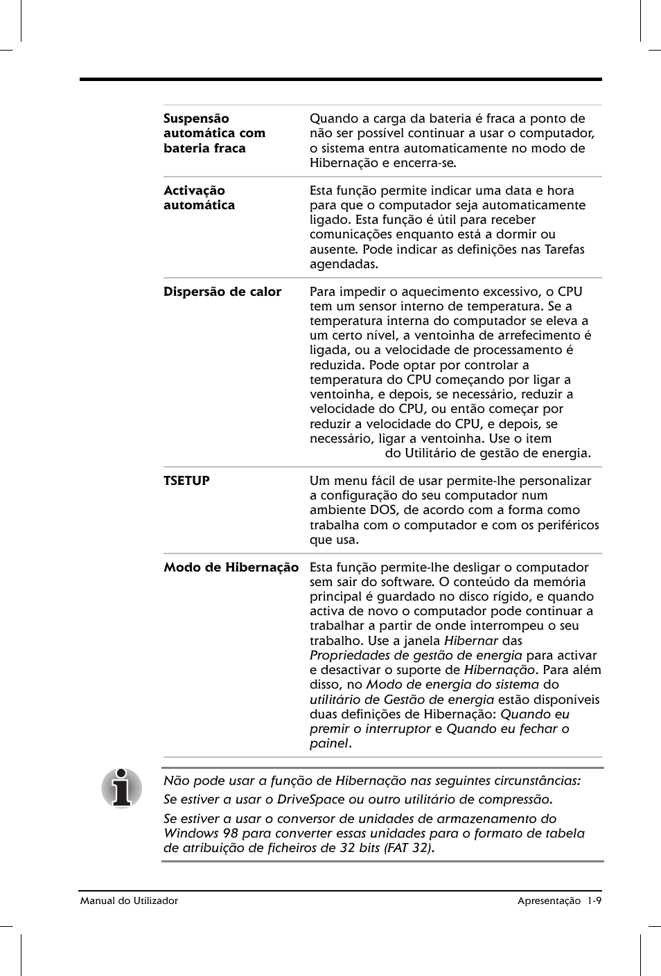 Toshiba Satellite 2610 User Manual | Page 28 / 221