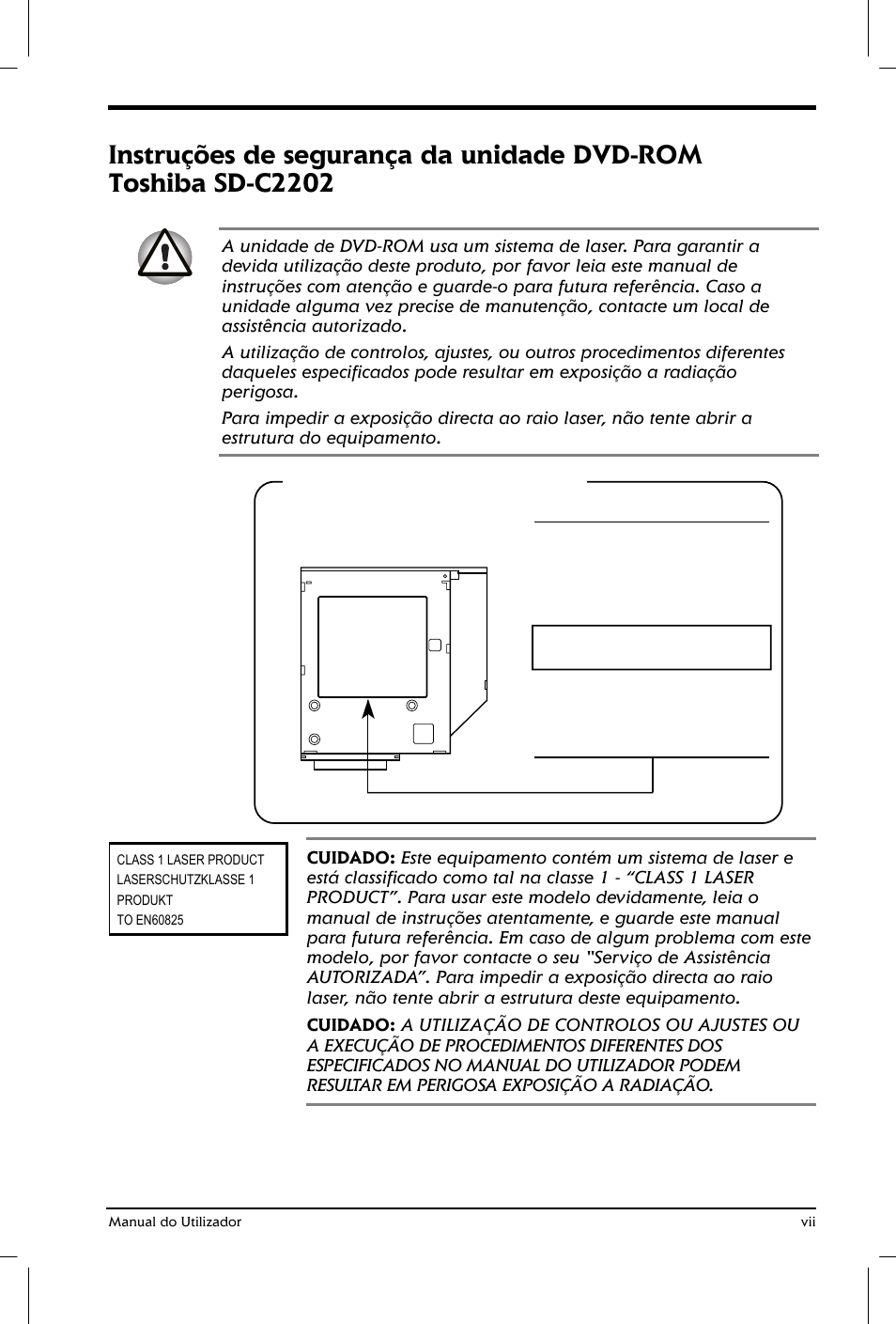 Toshiba Satellite 2610 User Manual | Page 7 / 221