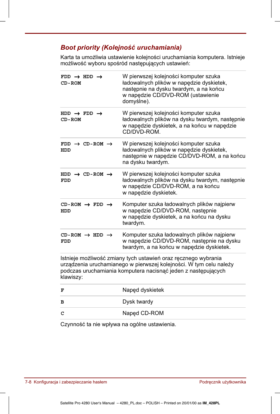 Toshiba Satellite Pro 4280 User Manual | Page 104 / 248