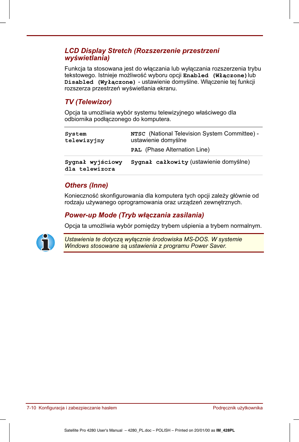 Toshiba Satellite Pro 4280 User Manual | Page 106 / 248