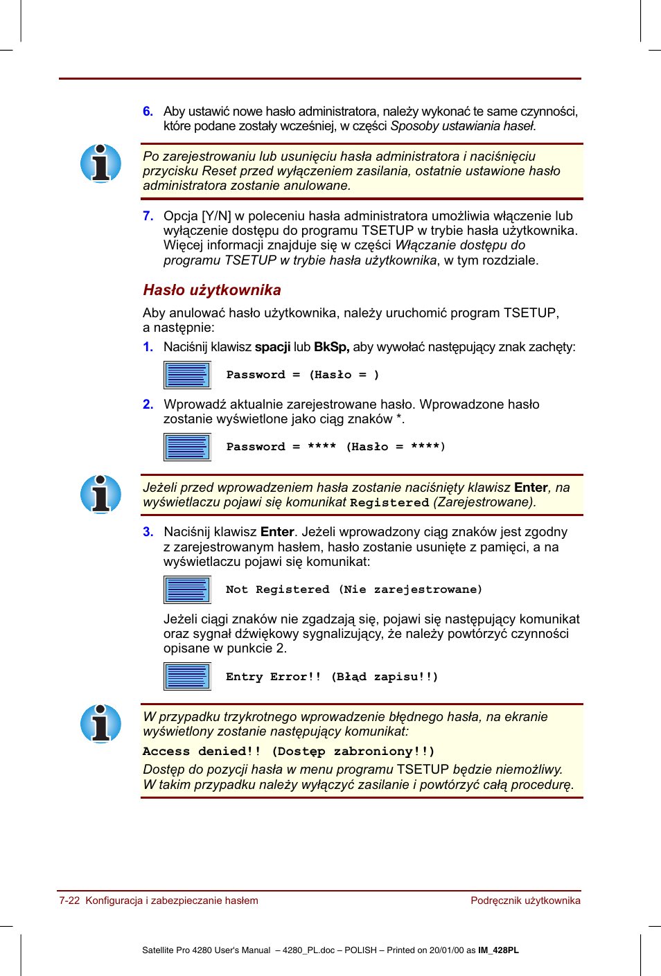 Toshiba Satellite Pro 4280 User Manual | Page 118 / 248