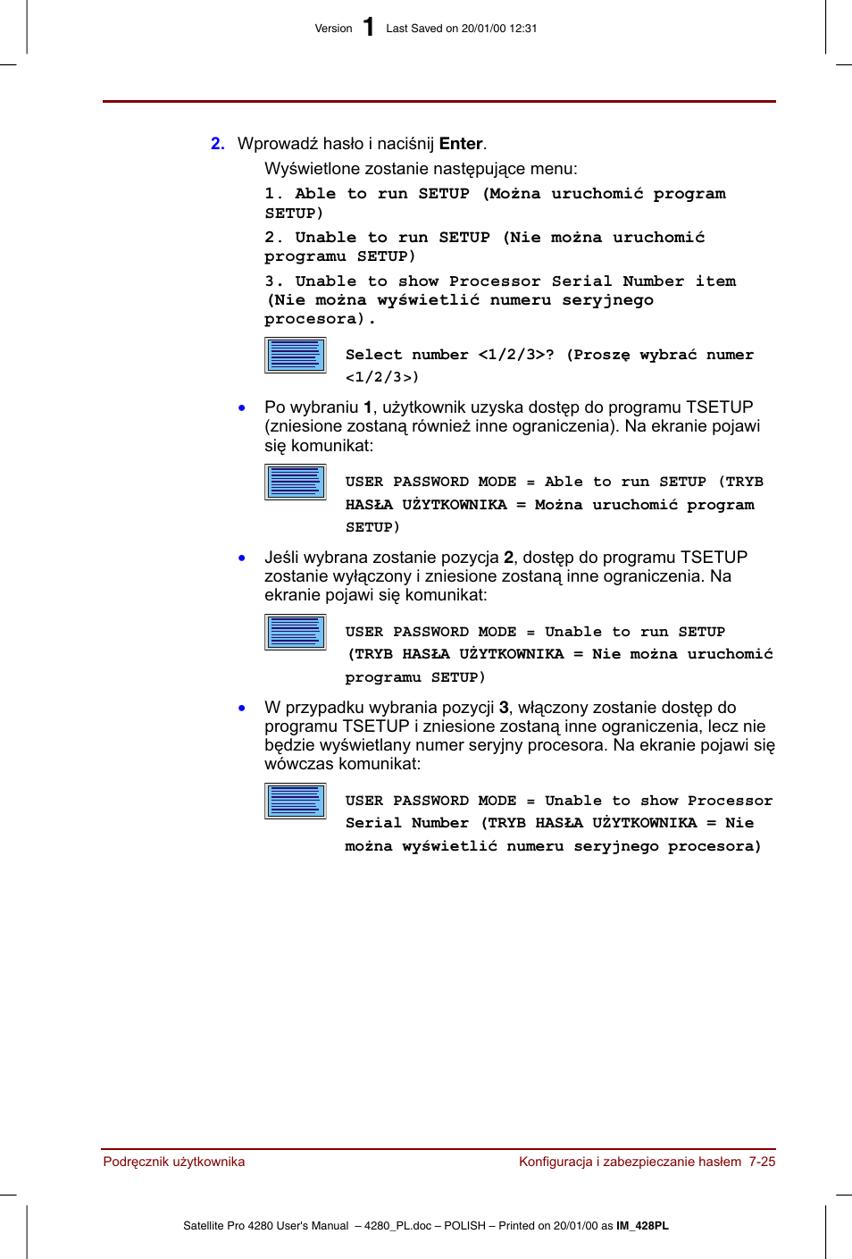 Toshiba Satellite Pro 4280 User Manual | Page 121 / 248