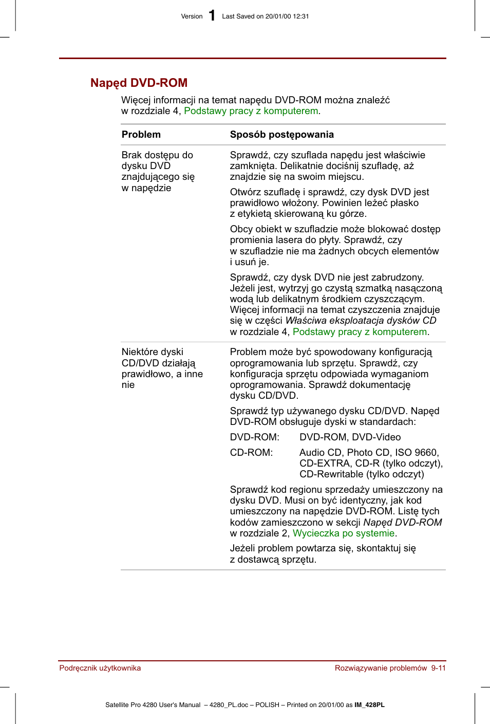 Toshiba Satellite Pro 4280 User Manual | Page 171 / 248