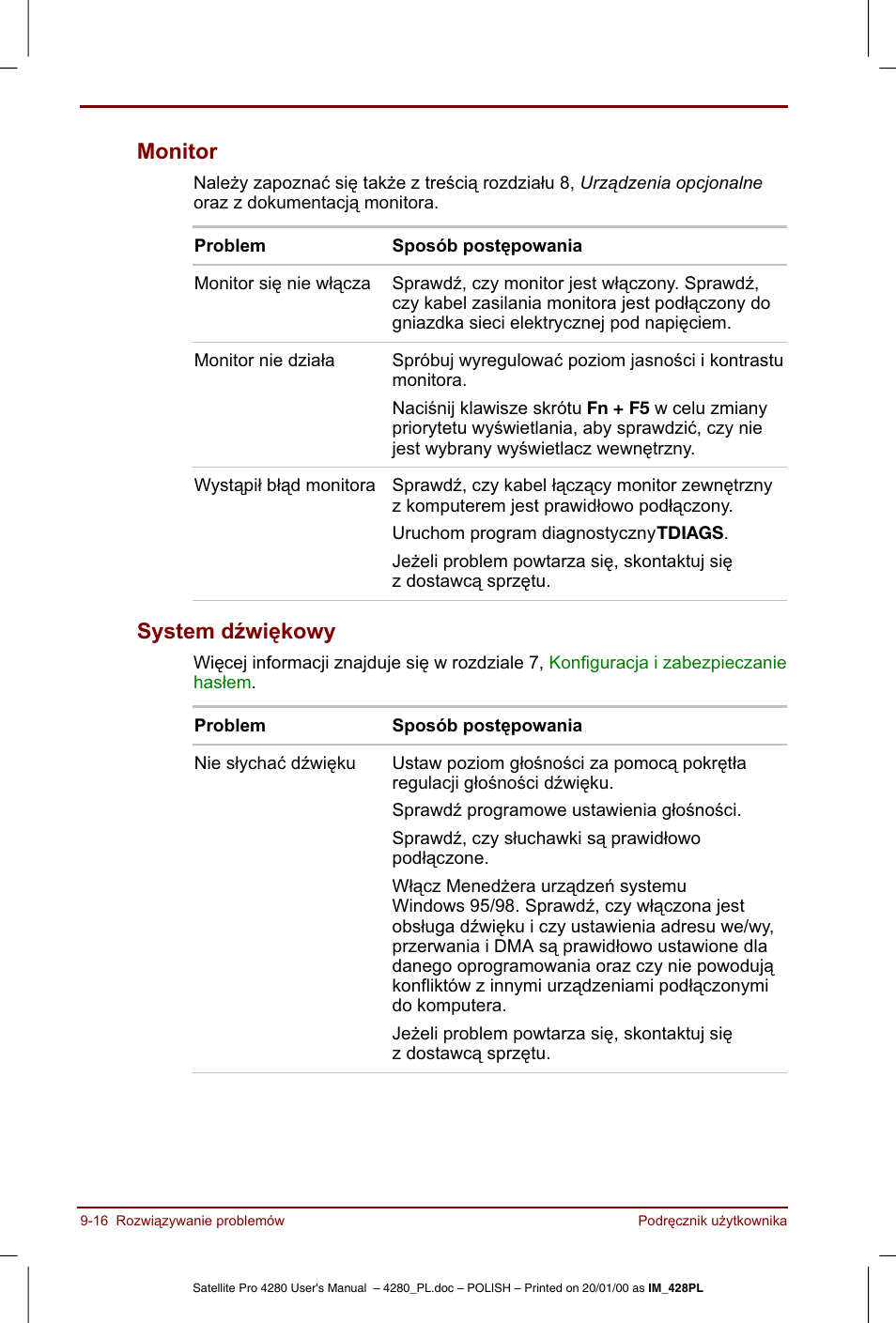 Toshiba Satellite Pro 4280 User Manual | Page 176 / 248