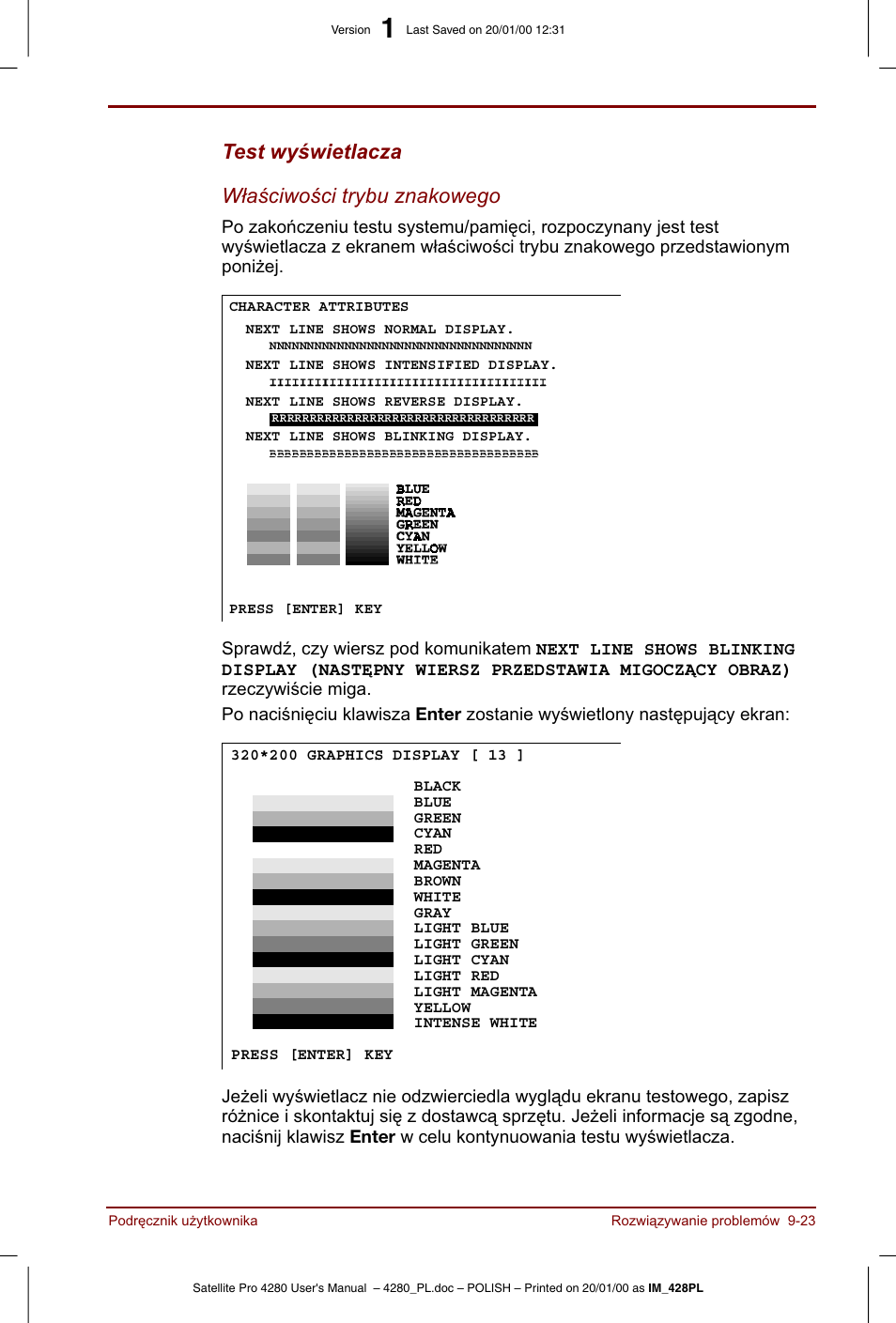 Toshiba Satellite Pro 4280 User Manual | Page 183 / 248