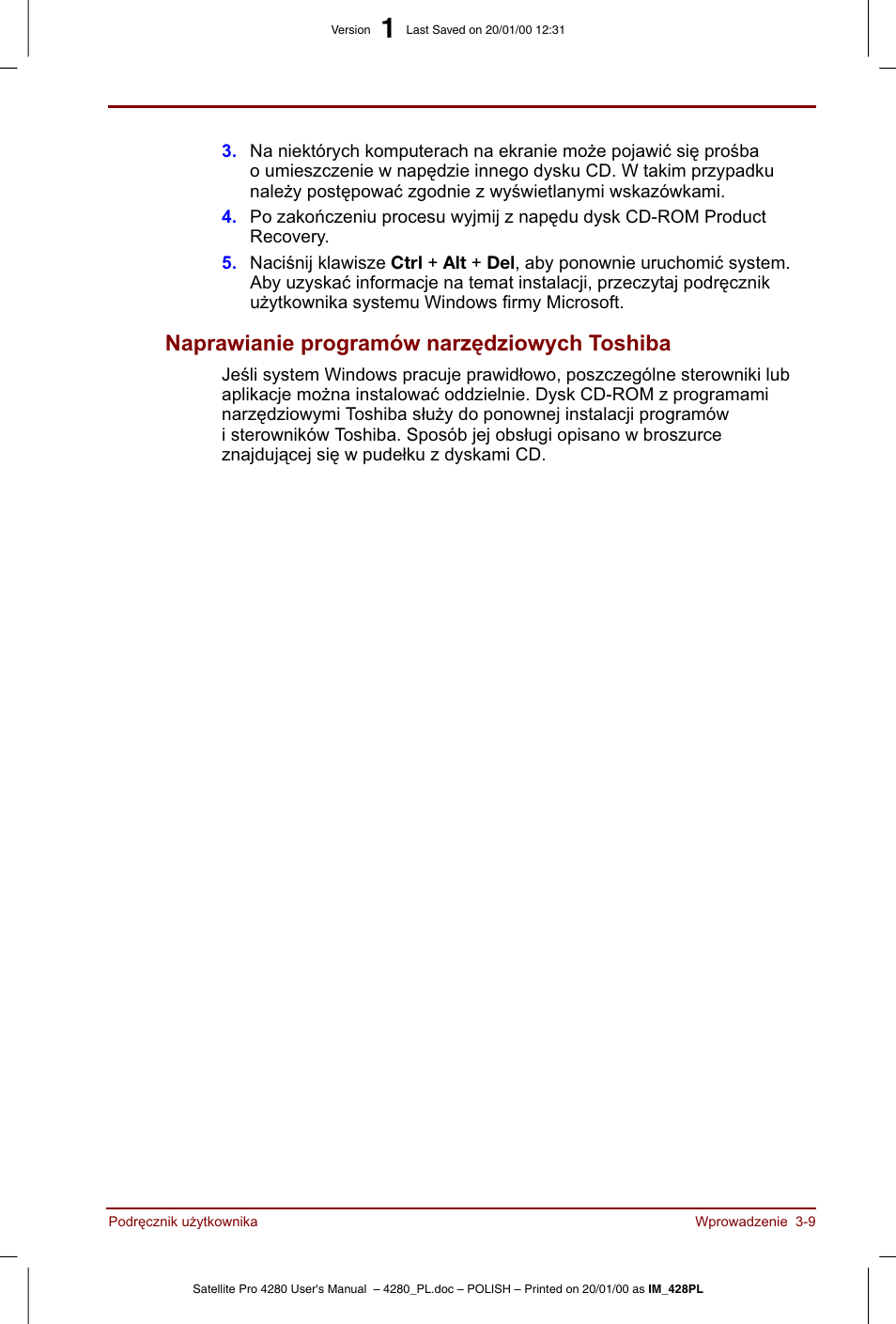 Toshiba Satellite Pro 4280 User Manual | Page 57 / 248