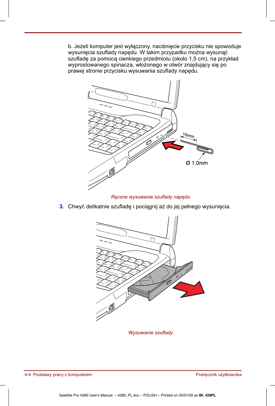 Toshiba Satellite Pro 4280 User Manual | Page 62 / 248