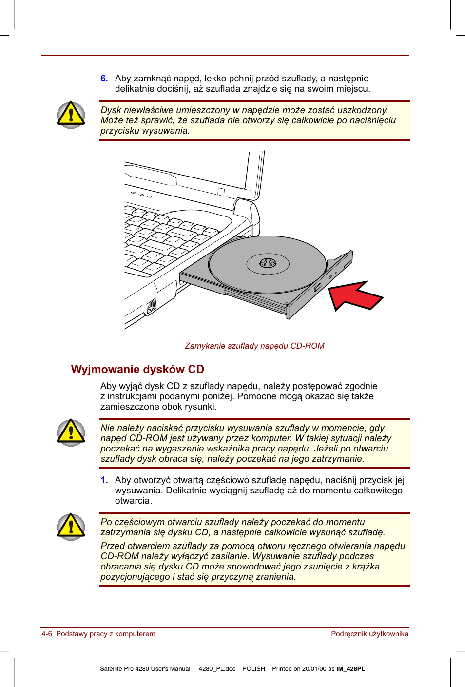 Toshiba Satellite Pro 4280 User Manual | Page 64 / 248