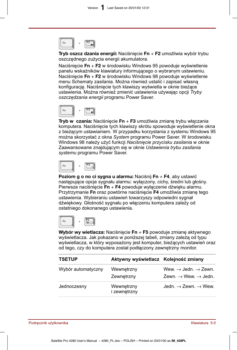 Toshiba Satellite Pro 4280 User Manual | Page 77 / 248