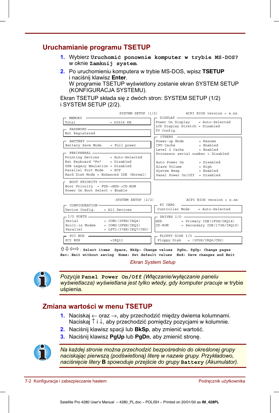 Toshiba Satellite Pro 4280 User Manual | Page 98 / 248