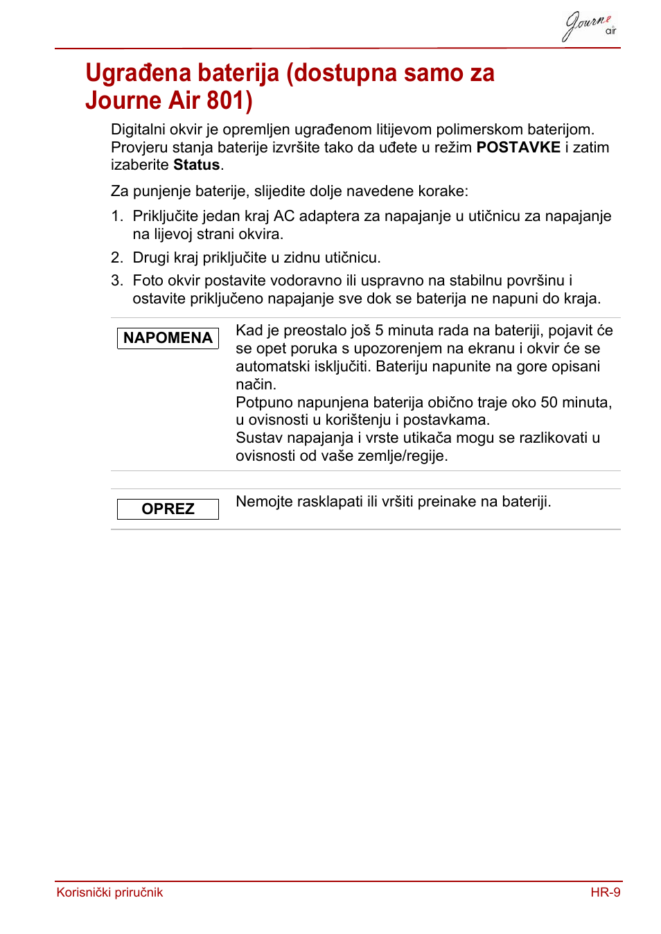 Toshiba JournE Air800-801 User Manual | Page 263 / 829