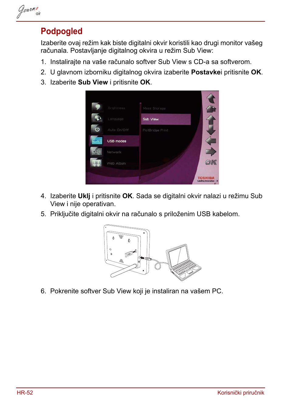 Podpogled | Toshiba JournE Air800-801 User Manual | Page 306 / 829