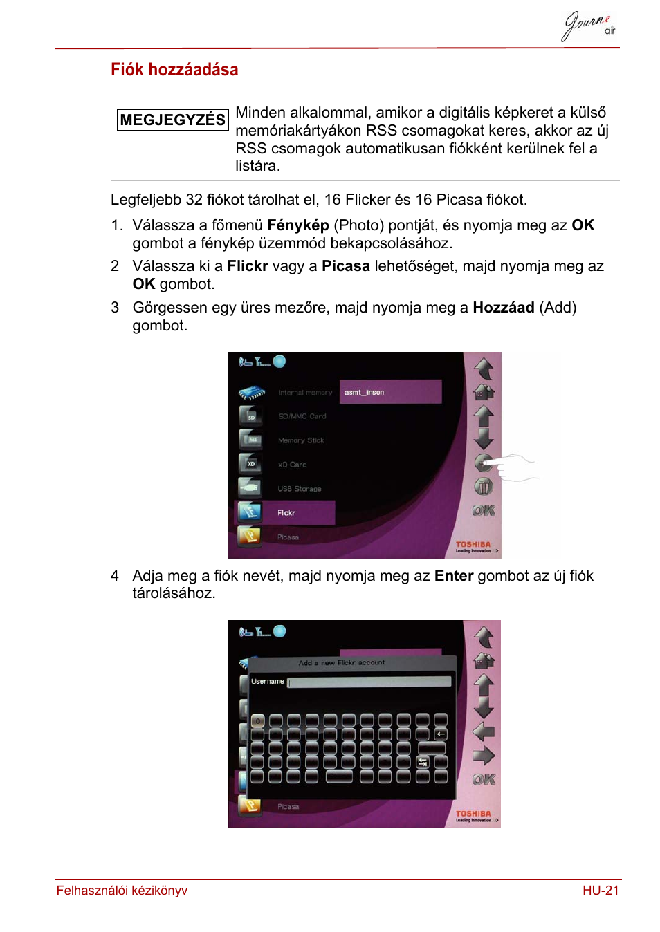 Toshiba JournE Air800-801 User Manual | Page 337 / 829