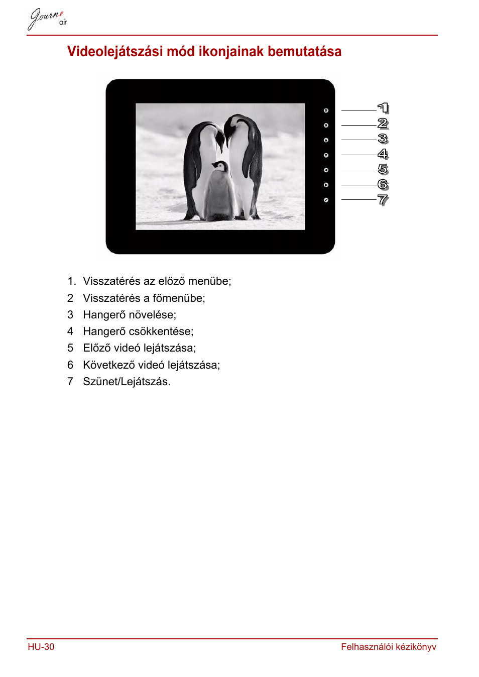 Videolejátszási mód ikonjainak bemutatása | Toshiba JournE Air800-801 User Manual | Page 346 / 829