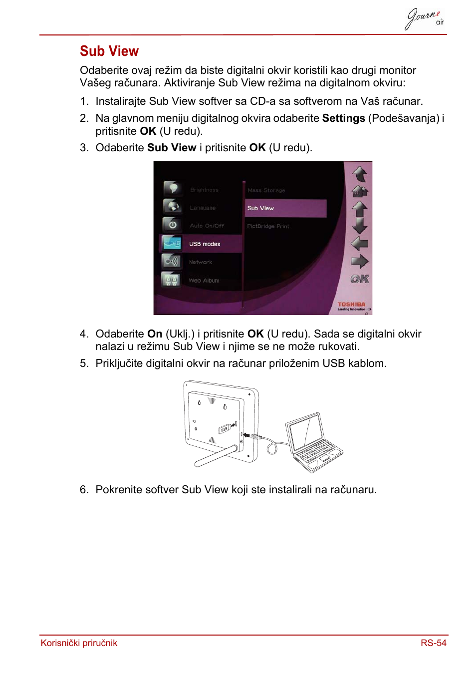 Sub view | Toshiba JournE Air800-801 User Manual | Page 501 / 829