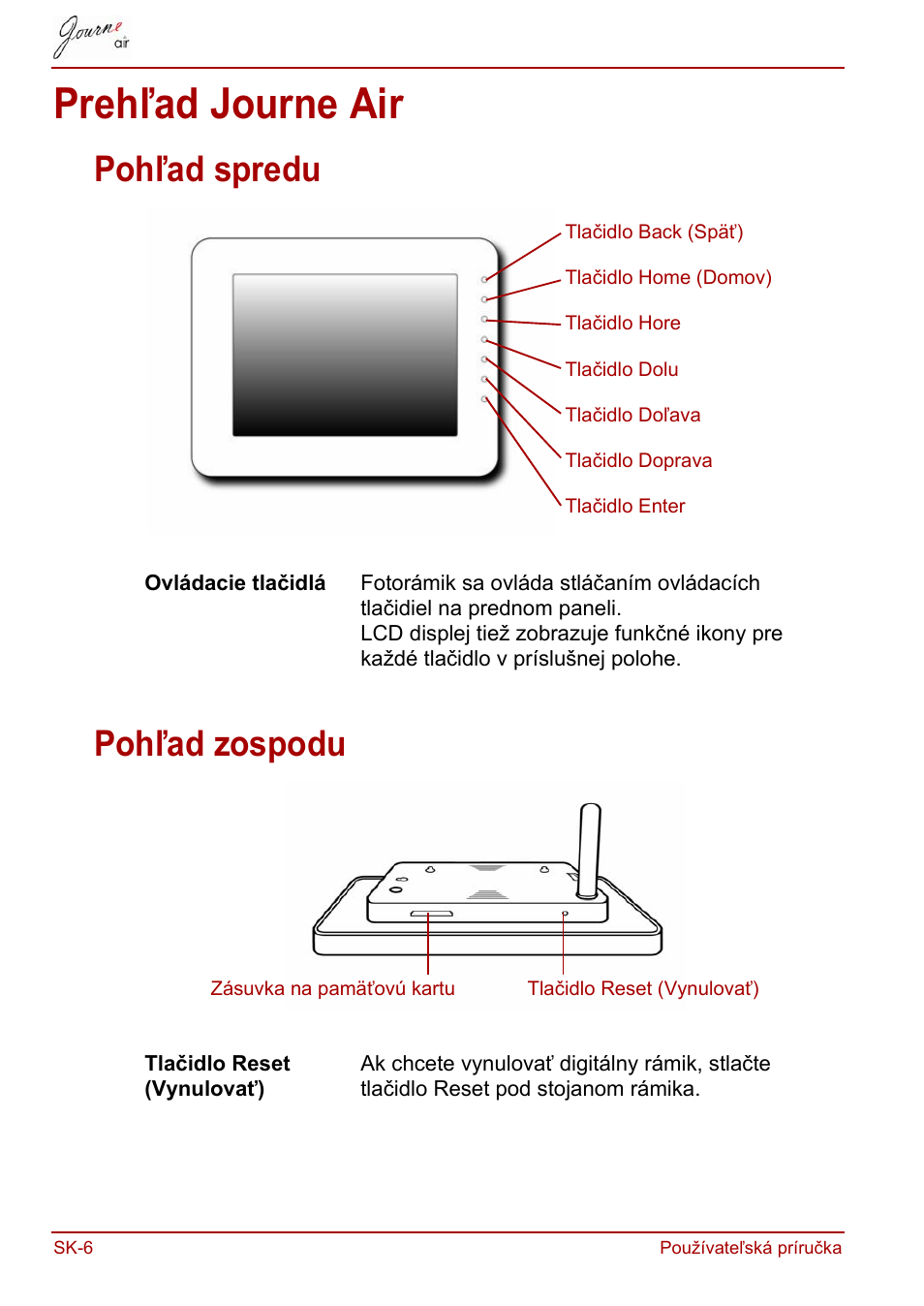 Prehľad journe air, Pohľad spredu, Pohľad zospodu | Pohľad spredu pohľad zospodu | Toshiba JournE Air800-801 User Manual | Page 584 / 829