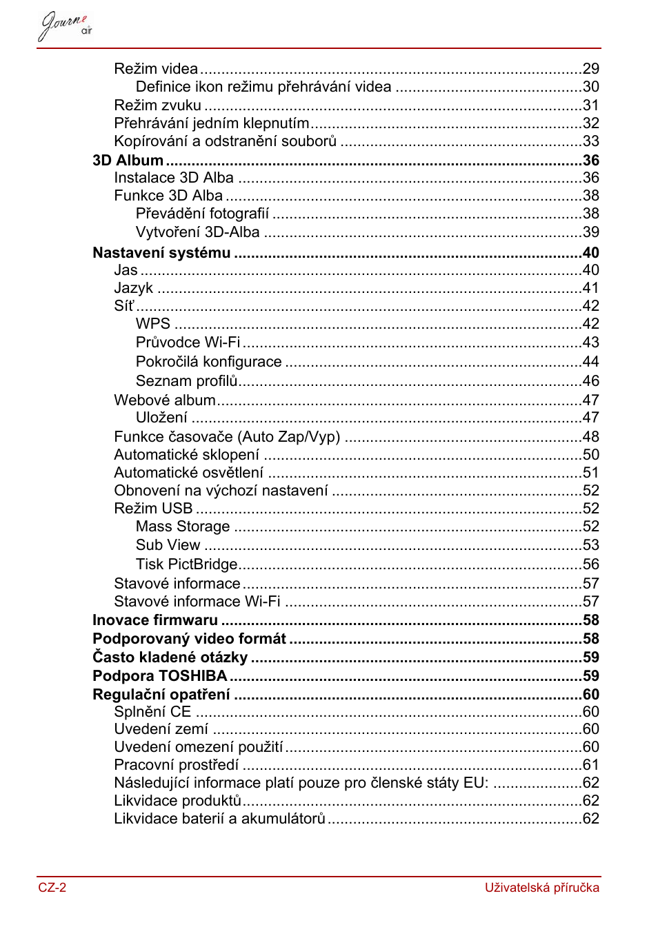 Toshiba JournE Air800-801 User Manual | Page 64 / 829