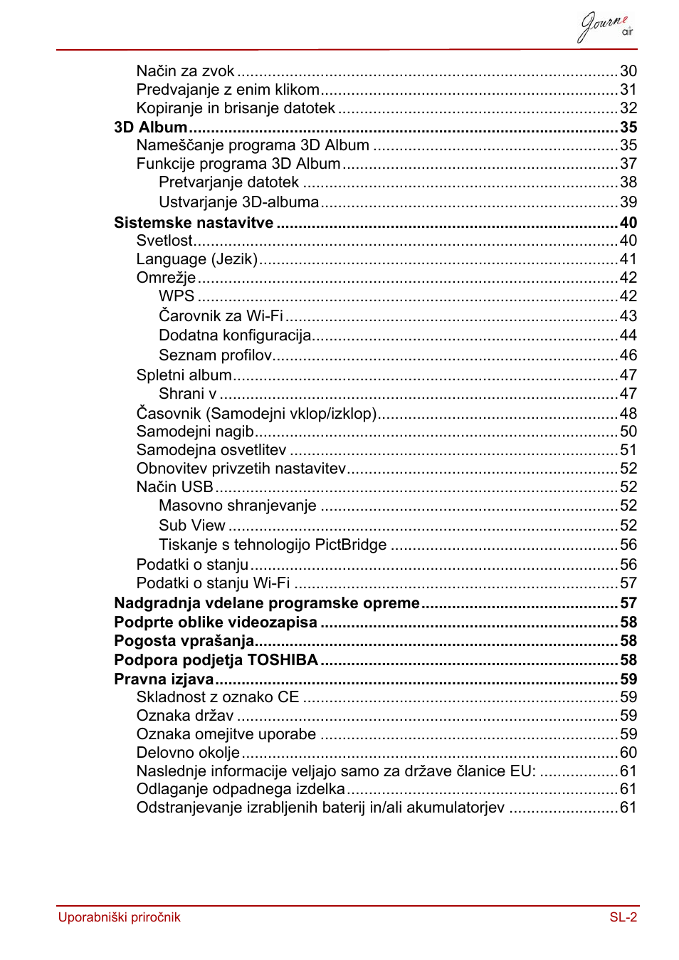 Toshiba JournE Air800-801 User Manual | Page 645 / 829