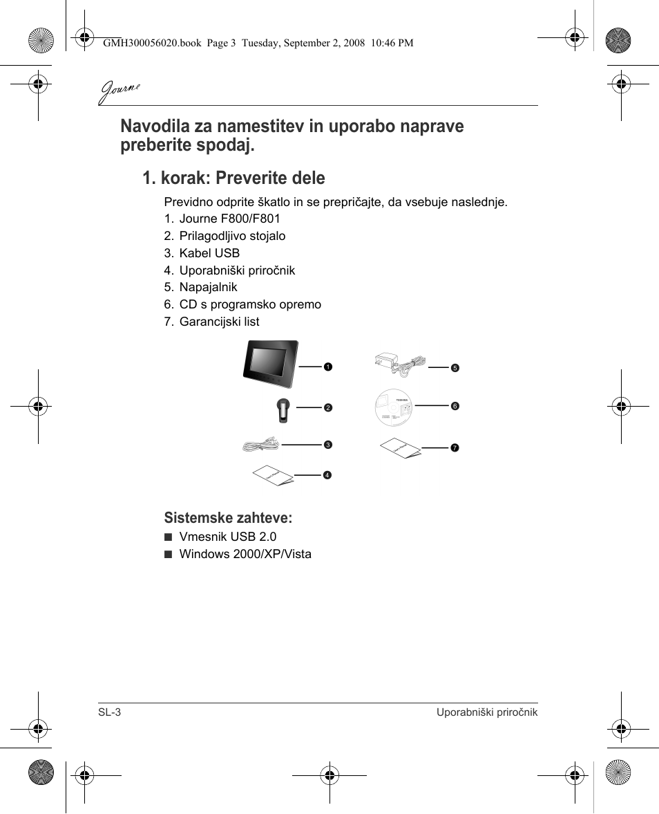 Toshiba JournE F800-F801 User Manual | Page 196 / 244