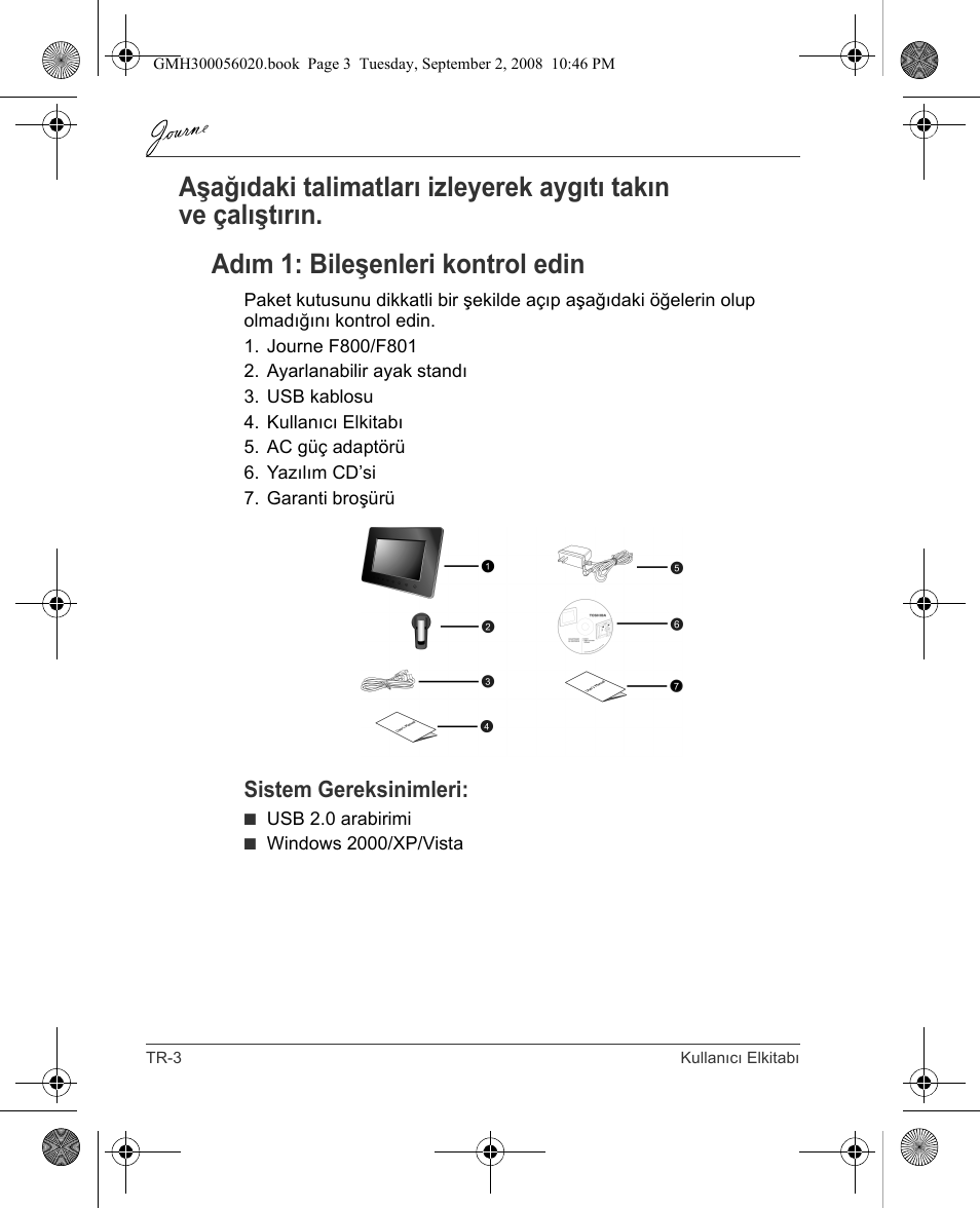 Toshiba JournE F800-F801 User Manual | Page 212 / 244