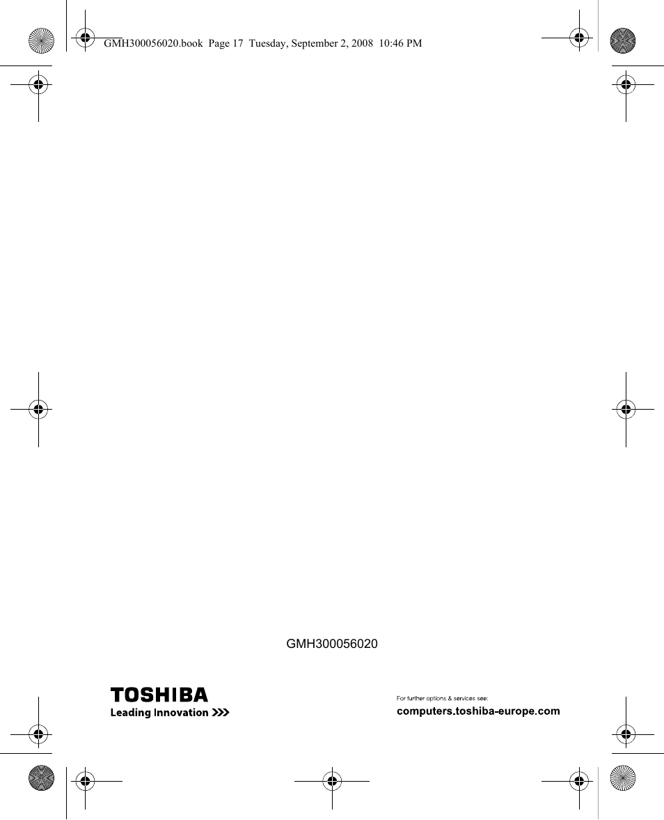 Toshiba JournE F800-F801 User Manual | Page 244 / 244