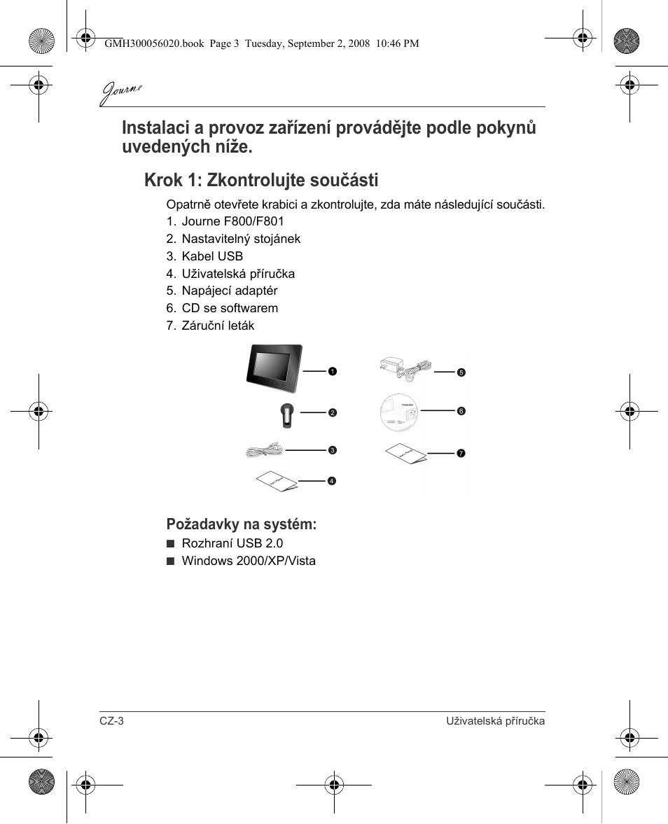 Toshiba JournE F800-F801 User Manual | Page 36 / 244