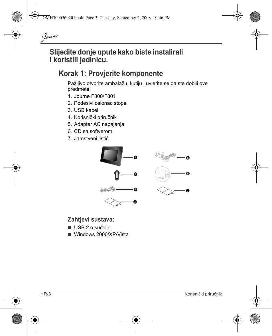Toshiba JournE F800-F801 User Manual | Page 84 / 244