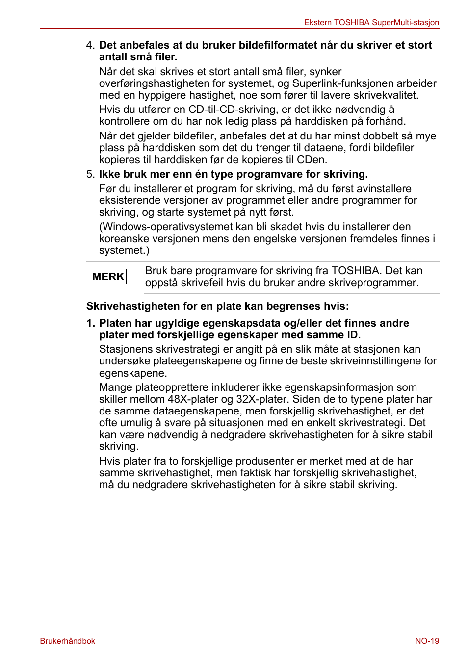 Toshiba External SuperMulti Drive User Manual | Page 311 / 533