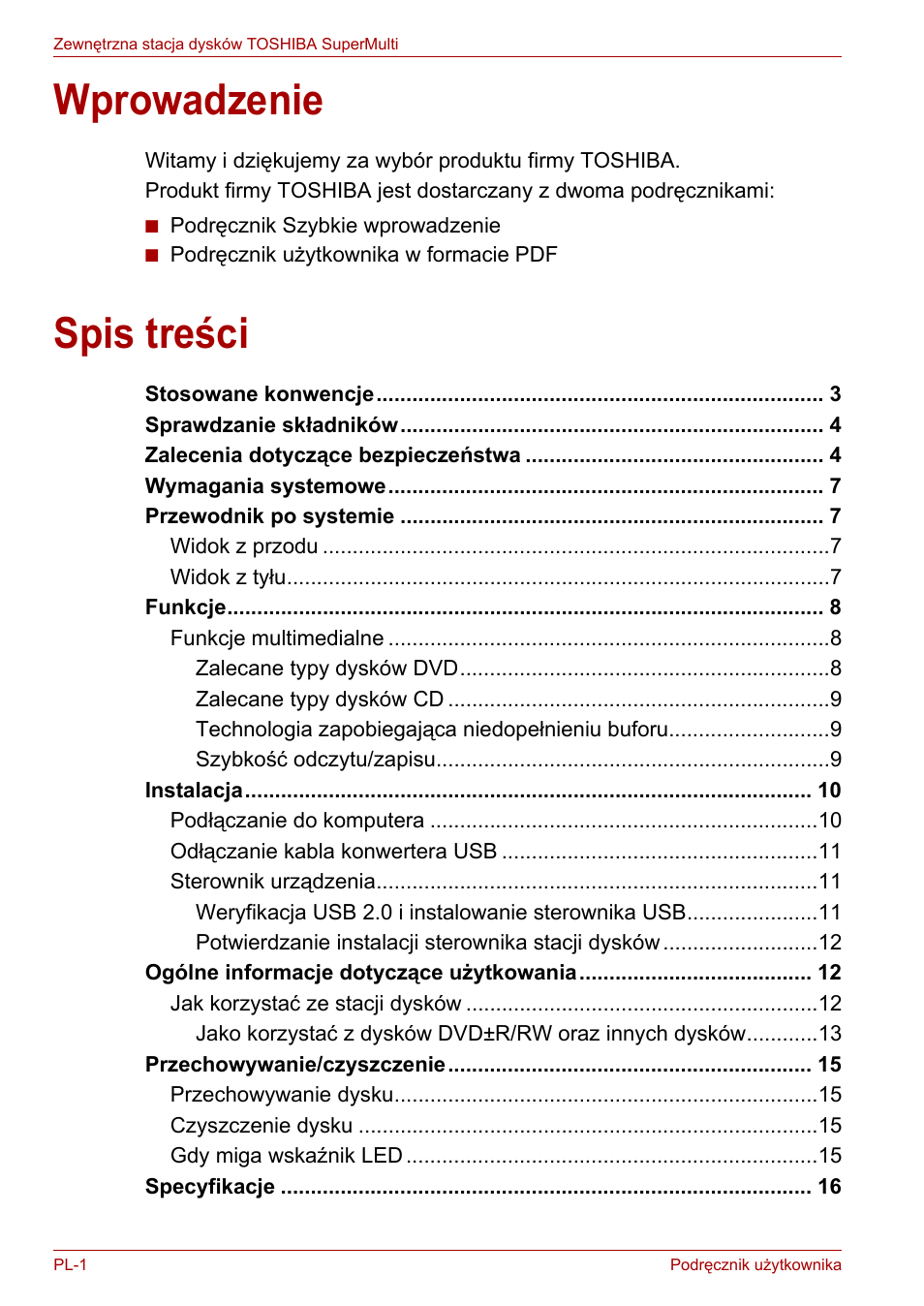 Toshiba External SuperMulti Drive User Manual | Page 316 / 533