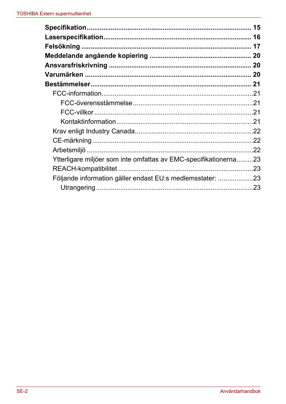 Toshiba External SuperMulti Drive User Manual | Page 418 / 533