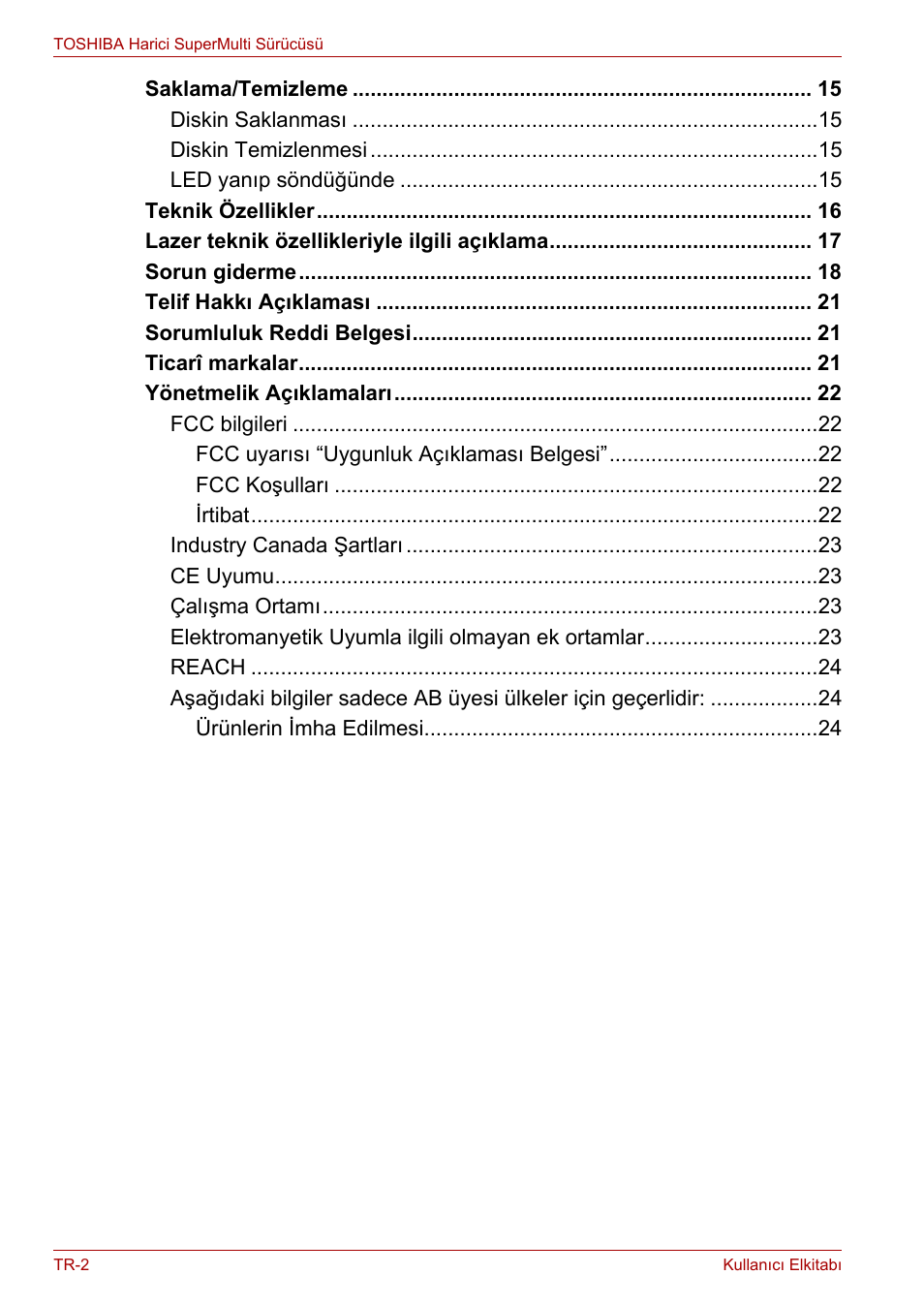 Toshiba External SuperMulti Drive User Manual | Page 488 / 533