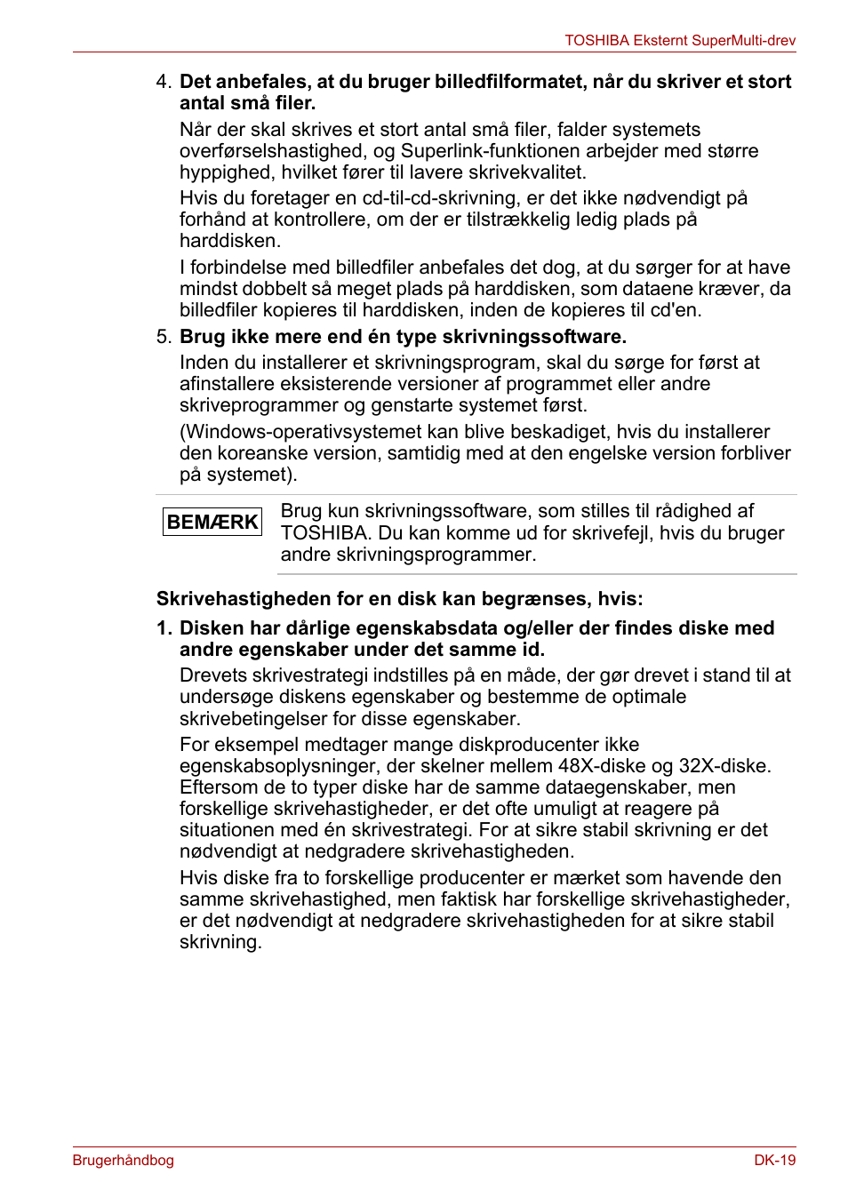 Toshiba External SuperMulti Drive User Manual | Page 91 / 533