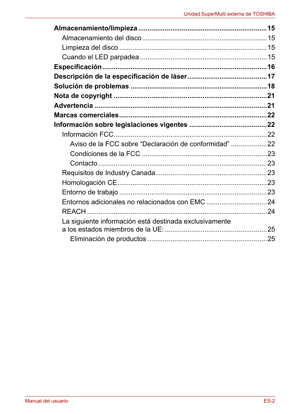 Toshiba External SuperMulti Drive User Manual | Page 97 / 533