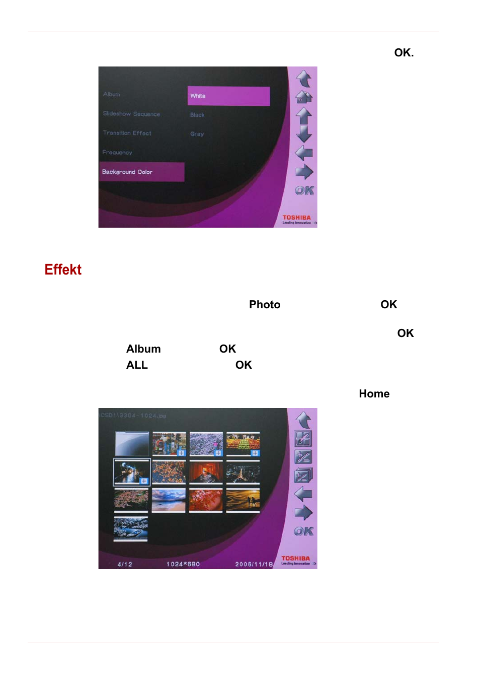 Effekt | Toshiba Gigaframe L80-81 User Manual | Page 110 / 870